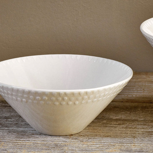 Ela Serving Bowl D20cm, Cream